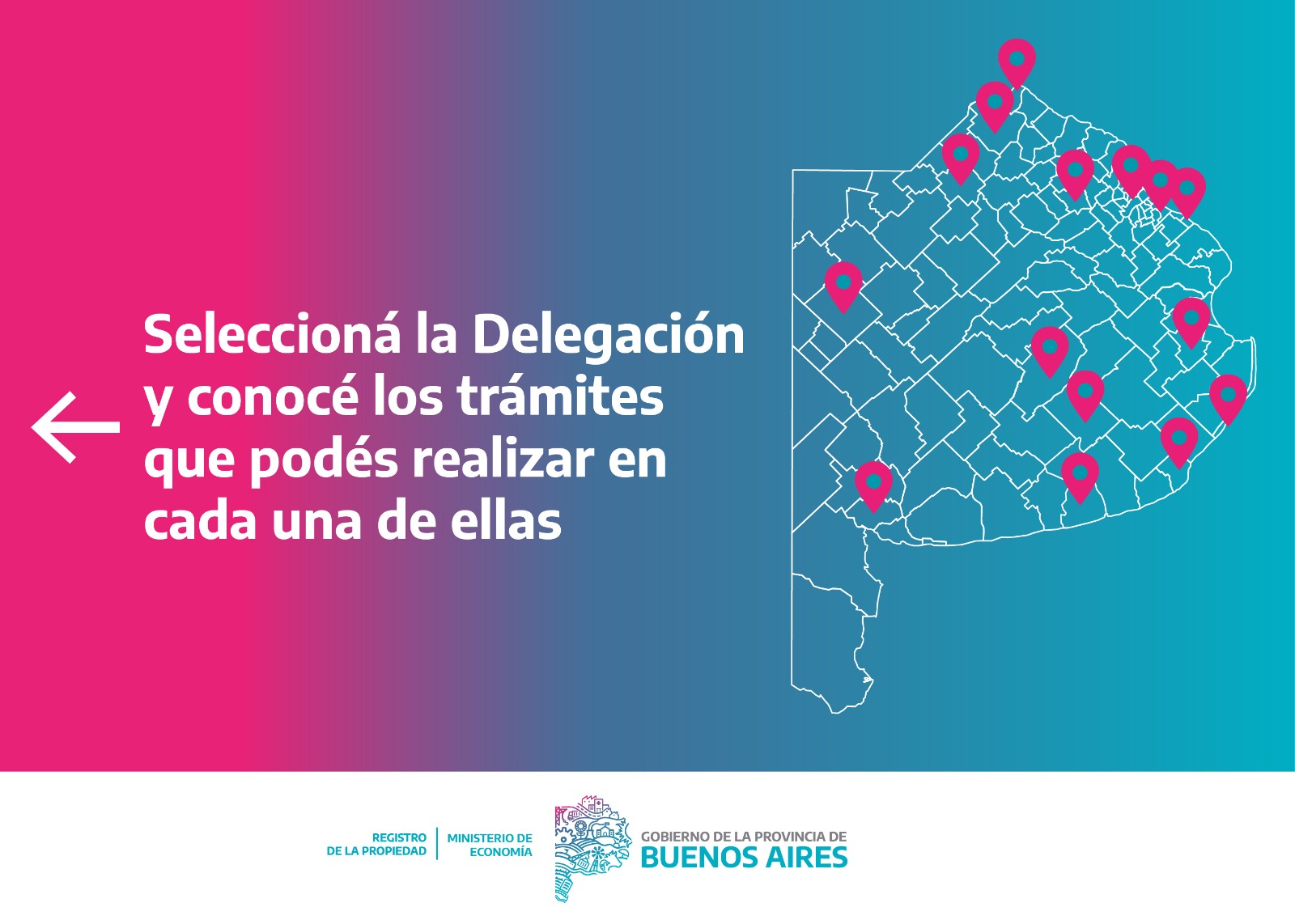 Mapa de delegaciones