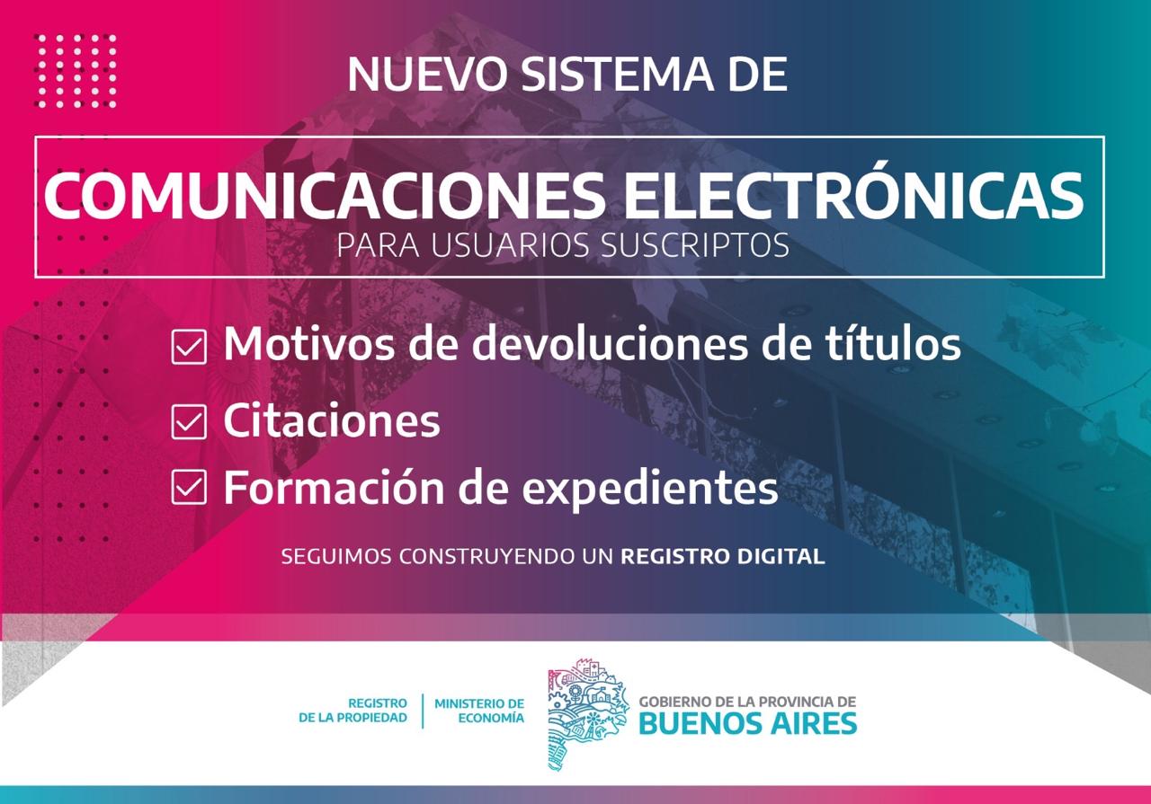 NUEVO SISTEMA DE COMUNICACIONES ELECTRÓNICAS
